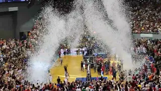 Ginebra Game 7 last seconds before crowning the Commissioner's Cup Champions! @Phil Arena