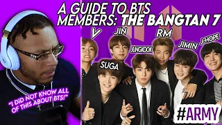 First time watching BTS Members: The Bangtan 7 (Reaction)