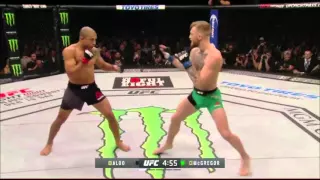 conor mcgregor vs jose aldo highlights  mcgregor knockout