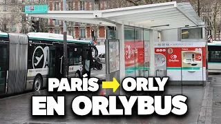 ¿Dónde y cómo tomar el bus para ir de París al aeropuerto de Orly? - ORLYBUS