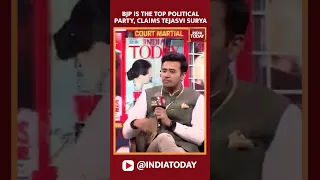 Watch: BJP Is The Top Political Party, Claims Tejasvi Surya | #Shorts