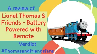 Lionel Thomas & Friends Train Set w/ Remote