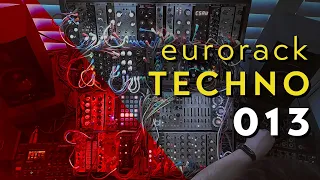 Live Techno Jam 013 - modular eurorack electronic dance music