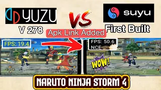 Yuzu Vs Suyu | 🔥Which Is Best | Naruto Storm 4 Gameplay Test