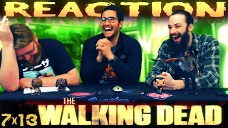 The Walking Dead 7x13 REACTION!! "Bury Me Here"