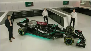 Apresentação do novo W12 Mercedes-Benz 2021 F1