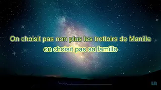 Né Quelque Part Maxime Leforestier  karaoké    LR