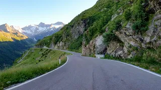 Driving the Italian side of Timmelsjoch, Italy