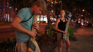 While My Guitar Gently Weeps - Mark White on Waikiki