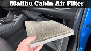 2017 - 2023 Chevy Malibu Cabin Air filter Replacement - How To Change Replace Location Chevrolet