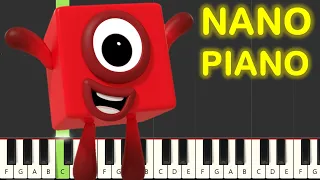 Numberblocks Theme Song Piano Tutorial