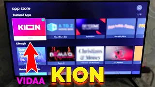 Как скачать и установить Кион Kion на телевизор Vidaa Hisense ?