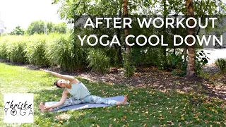 15 Min Post Workout Yoga Cool Down | After Workout Cooldown Yoga Stretch | ChriskaYoga