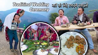 Again, we had a fun wedding in traditional style in our village || Marriage Ceremony in the Village