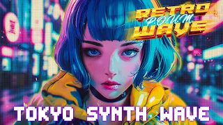 Tokyo electro - 80's Synthwave music - Synthpop chillwave ~ Cyberpunk electro arcade mix