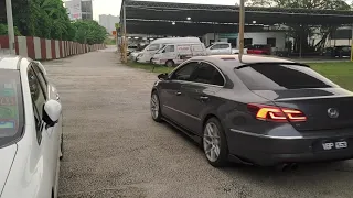 Passat CC / Downpipe and valvetronic exhaust sound