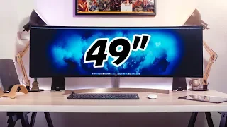 J'AI REÇU CET ÉCRAN LG 49" ULTRAWIDE ! (LG 49WL95C-W)