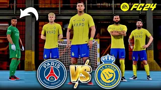 PS5 l FC 24 VOLTA - RONALDO, GK MBAPPE, NEYMAR, MESSI, GARNACHO ALL STARS |  AL NASSR VS PSG