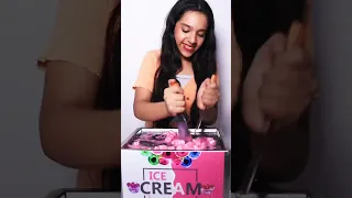 ice cream 🍨 challenge.skittles ice cream 🍨 vs  شفا shfa2  تحدي