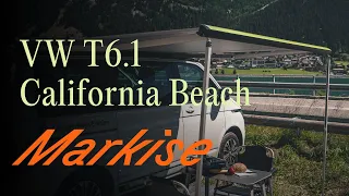 VW T6.1 California Beach: Markise auf- und abbauen | Off by CamperBoys 2024