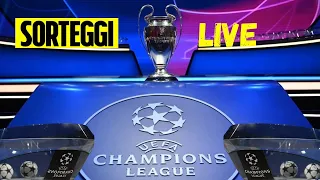 SORTEGGI CHAMPIONS LEAGUE LIVE.....UEFA VERGOGNATI, SORTEGGI RIPETUTI!