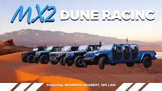 2022 SIX Door, 392 Gladiator VS 2023 Ford Bronco Raptor In Sand Dune Race