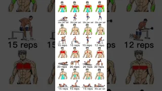 upper body workout at home for male's #fitness #shorts #exercise #workoutathome #beginners #male