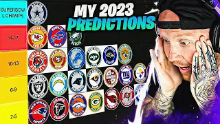 TIMTHETATMAN'S NFL PREDICTION TIER LIST