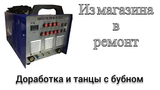 Varteg TIG 200 AC/DC Pulse (ч.2). Регулировка частоты переменного тока.