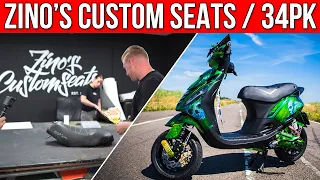 ZIP 180cc krijgt UPDATES | 30+ PK | Zino's Custom Seats