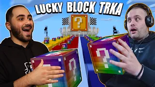 OVO SU NAJLUDJI ŠARENI LUCKY BLOCKOVI ! *MINECRAFT LUCKY BLOCK RACE*