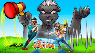 НУ И КТО ТУТ ТЕПЕРЬ ЗДОРОВЫЙ? :D ДОБЕРИСЬ ДО ЗДОРОВЯКА Topple Tactics