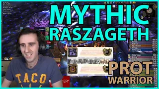Mythic RASZAGETH - World 22nd (Prot Warrior POV)