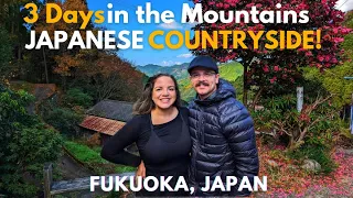 We spent 3 DAYS in an old JAPANESE TEA FARM! | Japan COUNTRYSIDE | FIRST TIME in Fukuoka, Japan!