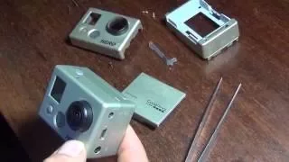 Ремонт GoPro Замена линзы в GoPro 2