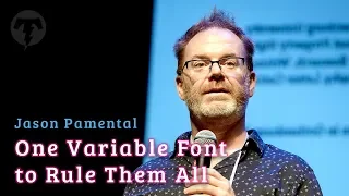 ⚔️ One Variable Font to Rule Them All with Jason Pamental