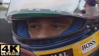 Ayrton Senna, Damon Hill e Prost 1993 em 4K