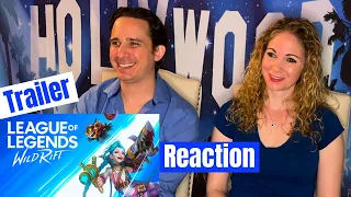 A Bunch of League of Legends Wild Rift Trailers Reaction