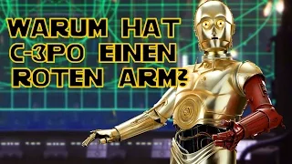 Warum hat C-3PO einen ROTEN ARM in EPISODE VII? [Deutsch]