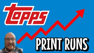 Topps baseball card print runs are climbing fast again! Comparing eras of flagship production