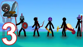 Stickman War Legend of Stick - Gameplay Walkthrough Part 3 (Android, iOS)