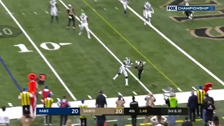 The Worst No-Call Ever Saints vs Rams