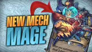 New Mech Mage Will DESTROY the Meta Early - Mech Mage - Hearthstone