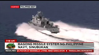 Bagong missile system ng Philippine Navy, sinubukan | #TedFailonandDJChaCha