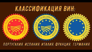 Классификация вин: 5 стран Европы. Важные надписи на этикетке бутылки.(+ 2 таблицы в картотеку)