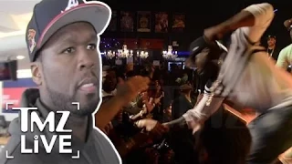 50 Cent Punches Aggressive Fan | TMZ Live