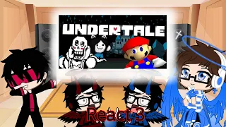 React 3 : SMG4 13+ ( Mariotale - If Mario was in... Undertale )