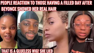 PEOPLE REACT TO BEYONCE REVEALING HER REAL HAIR - THAT IS NOT BEYONCE'S REAL HAIR