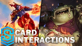 Tahm Kench, Shyvana and Soraka - Card Special Interactions