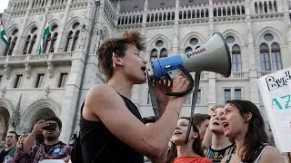 Угорщина: тисячі людей стали на захист Центральноєвропейського університету Сороса